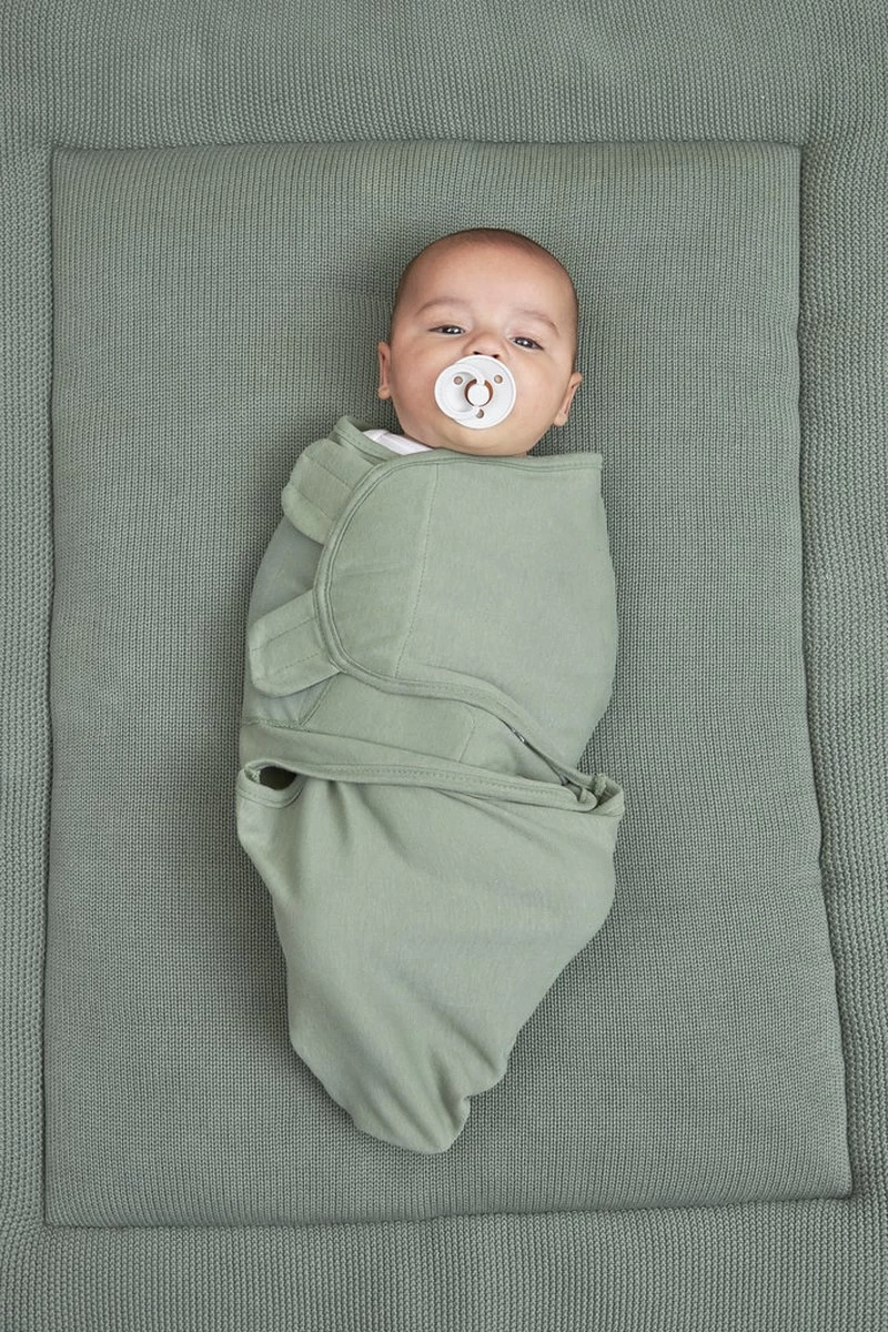 Meyco Cheetah/Uni Swaddlemeyco Inbakerdoek - 2-pack - Forest Green - 4-6 Maanden 5 Meyco Cheetah/Uni Swaddlemeyco Inbakerdoek - 2-pack - Forest Green - 4-6 Maanden - Afbeelding 5