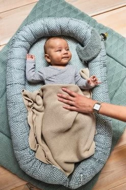 Jollein Baby Deken Wieg 75x100cm Basic Knit - Caramel -Babyartikelen Winkel 800x1200 203