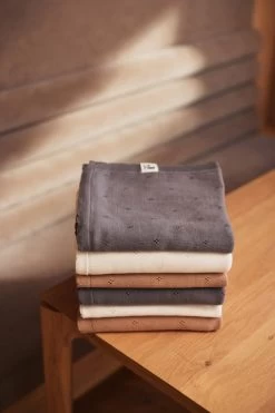 Jollein Baby Deken Ledikant 100x150cm Pointelle - Biscuit -Babyartikelen Winkel 800x1200 208