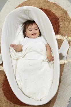 Meyco Knots Wiegdeken - 75x100 Cm - Offwhite -Babyartikelen Winkel 800x1200 211