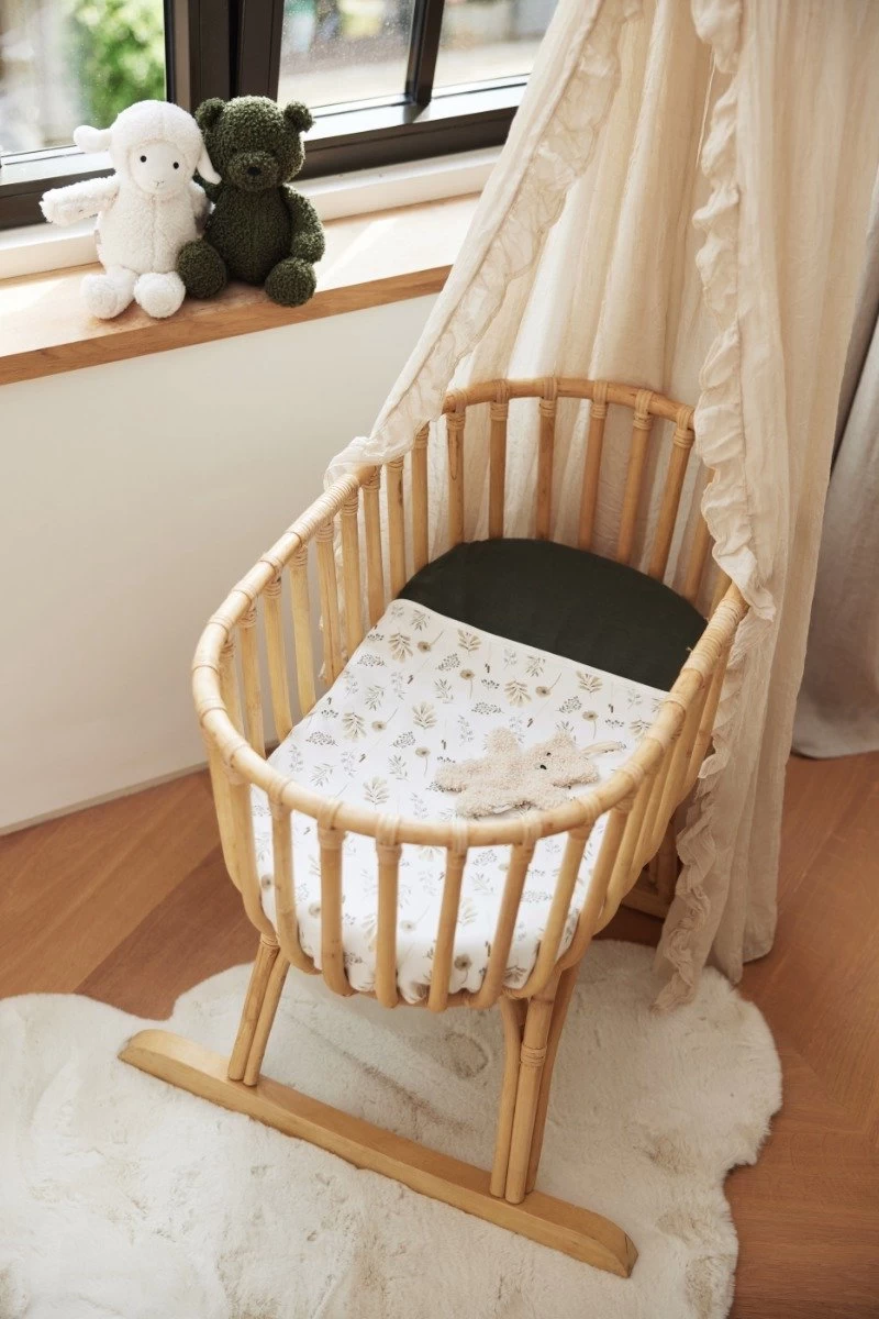 Jollein Baby Deken Wieg Jersey 75x100cm - Wild Flowers 9 Jollein Baby Deken Wieg Jersey 75x100cm - Wild Flowers - Afbeelding 9