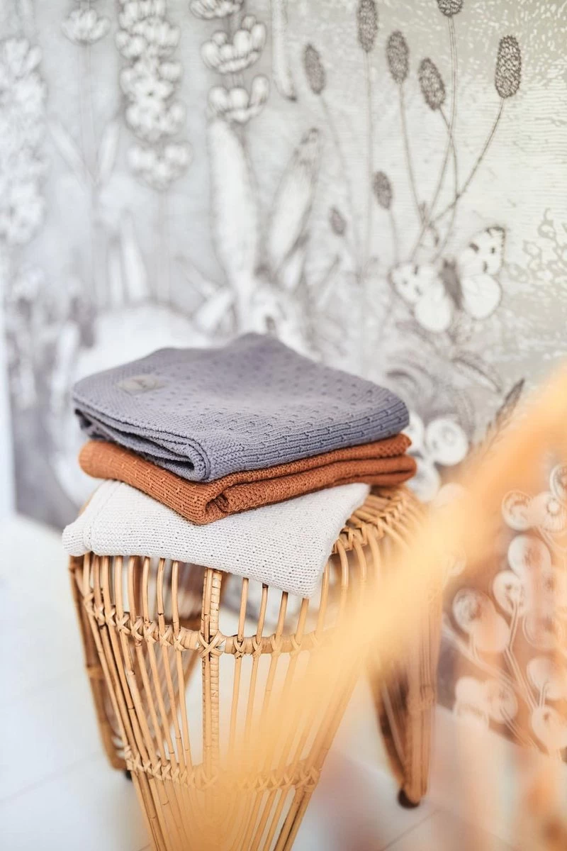 Jollein Baby Deken Wieg 75x100cm Bliss Knit - Nougat 9 Jollein Baby Deken Wieg 75x100cm Bliss Knit - Nougat - Afbeelding 9