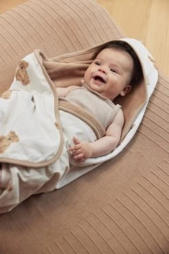 Jollein Badcape 75x75cm Teddy Bear - GOTS -Babyartikelen Winkel 800x1200 273