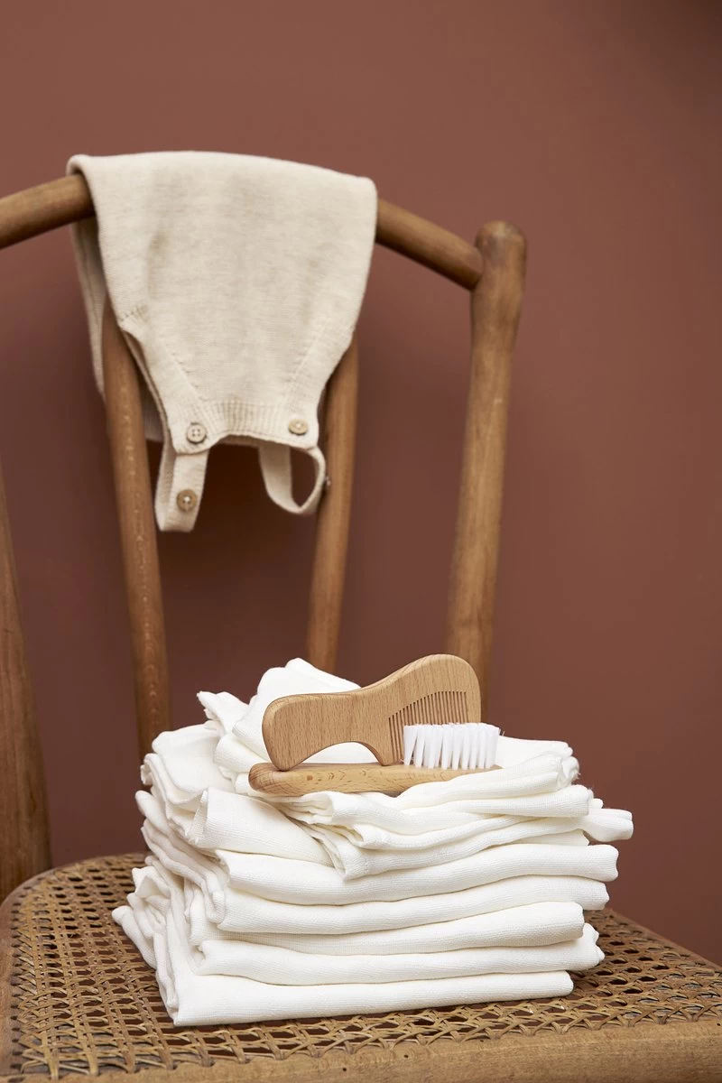 Meyco Uni Starterset - 12-pack - Offwhite 3 Meyco Uni Starterset - 12-pack - Offwhite - Afbeelding 3