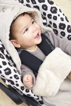 Meyco Knit Basic Voetenzak - Sand Melange -Babyartikelen Winkel 800x1200 64