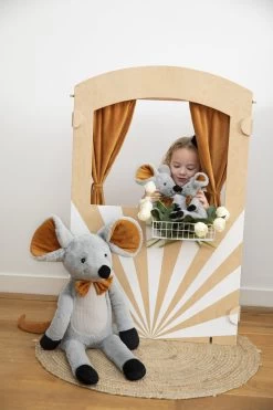 Happy Horse Muis Misty Knuffeldoekje - Grijs - Baby Cadeau -Babyartikelen Winkel 800x1200 7