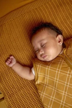Meyco Double Diamond Winter Baby Slaapzak Gevoerd - 110 Cm - Honey Gold -Babyartikelen Winkel 800x1200 94