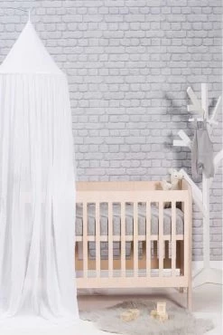 Jollein Baby Klamboe Vintage 245cm - Wit -Babyartikelen Winkel 801x1200 31