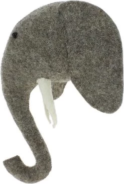 Fiona Walker England Animal Head | Mini Elephant Head | Wanddecoratie Mini Olifantenkop | Dierenkop Kinderkamer -Babyartikelen Winkel 810x1200 2