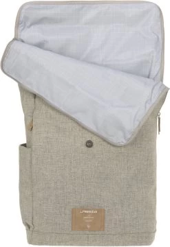 LÄSSIG Luiertas Rolltop Backpack Rugzak Incl Verschoningsmatje Choco Mélange Limited Edition -Babyartikelen Winkel 824x1200 1