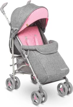 Lionelo Irma - Buggy - Wandelwagen- Lichte 7kg - Tot 15 Kg - Geveerde Wielen - 360° - Tot 5 Jaar - Opbergmand - Verstelbare Handgreep - Snel Inklapsysteem - Compact Formaat -Babyartikelen Winkel 825x1200 2