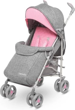 Lionelo Irma - Buggy - Wandelwagen- Lichte 7kg - Tot 15 Kg - Geveerde Wielen - 360° - Tot 5 Jaar - Opbergmand - Verstelbare Handgreep - Snel Inklapsysteem - Compact Formaat -Babyartikelen Winkel 825x1200 3