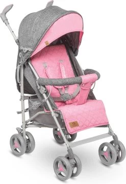 Lionelo Irma - Buggy - Wandelwagen- Lichte 7kg - Tot 15 Kg - Geveerde Wielen - 360° - Tot 5 Jaar - Opbergmand - Verstelbare Handgreep - Snel Inklapsysteem - Compact Formaat -Babyartikelen Winkel 825x1200 4