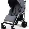 Prénatal Luxe Buggy – Kinderwagen Met Boodschappenmand En Zonneklep - Verstelbare Wandelwagen – Inklapbaar Met 1 Hand - Plooibuggy Grijs
