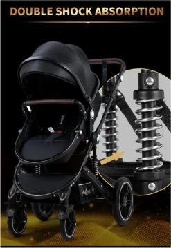 Merkloos 3 In 1 Kinderwagen - Buggy - Opklapbare Wandelwagen - Opvouwbaar - Kinderwagen 3 In 1 - Wandelwagen - Kinderwagens - Kinderwagen 3 In 1 Incl Autostoel - Wandelwagen Baby - Maxi-Cosi -Babyartikelen Winkel 825x1200 7