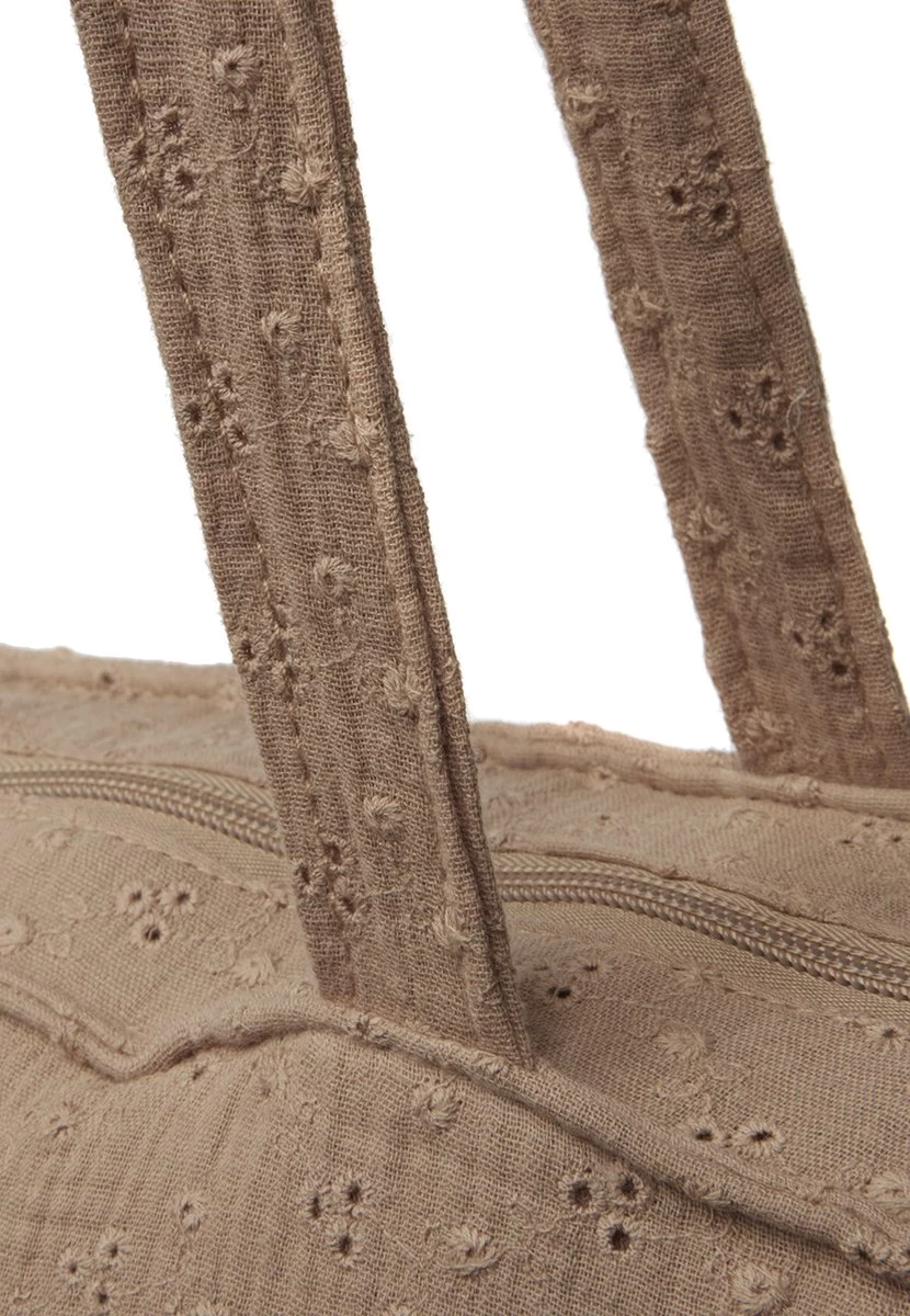 Jollein Shopper Embroidery - Biscuit 12 Jollein Shopper Embroidery - Biscuit - Afbeelding 12