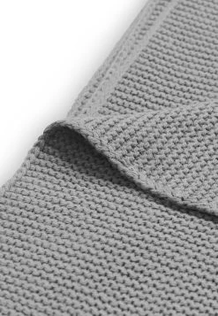 Jollein Baby Deken Wieg 75x100cm Basic Knit - Stone Grey -Babyartikelen Winkel 830x1200 50