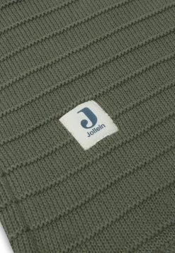 Jollein Baby Deken Wieg Velvet Pure Knit - Leaf Green - GOTS -Babyartikelen Winkel 830x1200 55