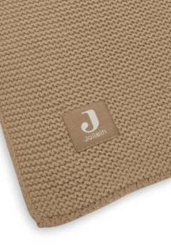 Jollein Baby Deken Wieg 75x100cm Basic Knit - Biscuit -Babyartikelen Winkel 830x1200 61