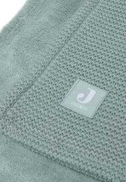 Jollein Baby Deken Ledikant 100x150cm Basic Knit Forest Green/Fleece -Babyartikelen Winkel 830x1200 63
