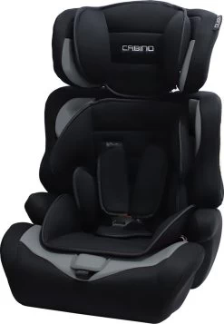 Cabino Autostoel Groep 1/2/3 (9-36kg) - Zwart-Grijs -Babyartikelen Winkel 831x1200