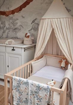 Jollein Bedomrander Bliss Knit 180x35cm - Nougat -Babyartikelen Winkel 833x1200 3