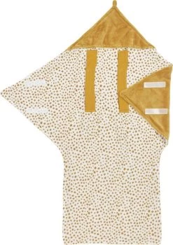 Meyco Wikkeldeken Fleece Cheetah - Forest Green -Babyartikelen Winkel 847x1200 5