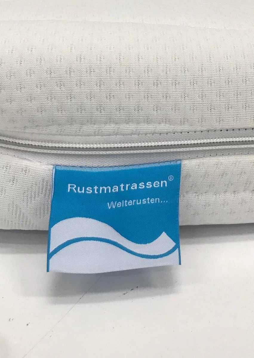 Ledikant Matras 60x120 X14cm Koudschuim Hybrid Matras Met Anti-allergische Wasbare Hoes / Tijk Met Rits 4 Ledikant Matras 60x120 X14cm Koudschuim Hybrid Matras Met Anti-allergische Wasbare Hoes / Tijk Met Rits - Afbeelding 4