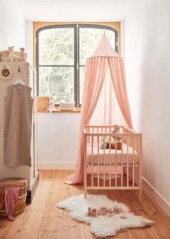 Jollein Baby Klamboe Vintage 245cm - Pale Pink 12 Jollein Baby Klamboe Vintage 245cm - Pale Pink -Babyartikelen Winkel 854x1200 4