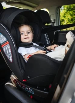 Babyauto Biro D FIX Black/grey Group 0+ 1 2 3 - 0-36 Kg - Isofix -Babyartikelen Winkel 870x1200