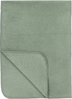 Meyco Uni Ledikant Deken - Forest Green - 100x150cm