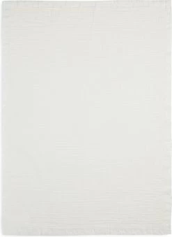 Jollein Baby Deken Ledikant 120x120cm Muslin Fringe - Ivory -Babyartikelen Winkel 875x1200 5