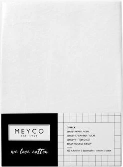 Meyco Jersey Hoeslaken Wieg - 2-pack - Offwhite - 40x80/90cm -Babyartikelen Winkel 883x1200 1