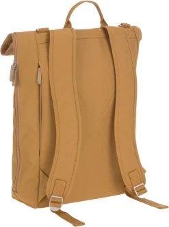 LÄSSIG Luiertas Rolltop Backpack Rugzak Incl Verschoningsmatje - Curry -Babyartikelen Winkel 893x1200