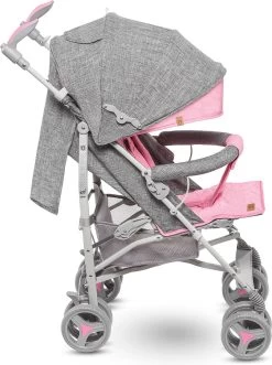 Lionelo Irma - Buggy - Wandelwagen- Lichte 7kg - Tot 15 Kg - Geveerde Wielen - 360° - Tot 5 Jaar - Opbergmand - Verstelbare Handgreep - Snel Inklapsysteem - Compact Formaat -Babyartikelen Winkel 895x1200 1