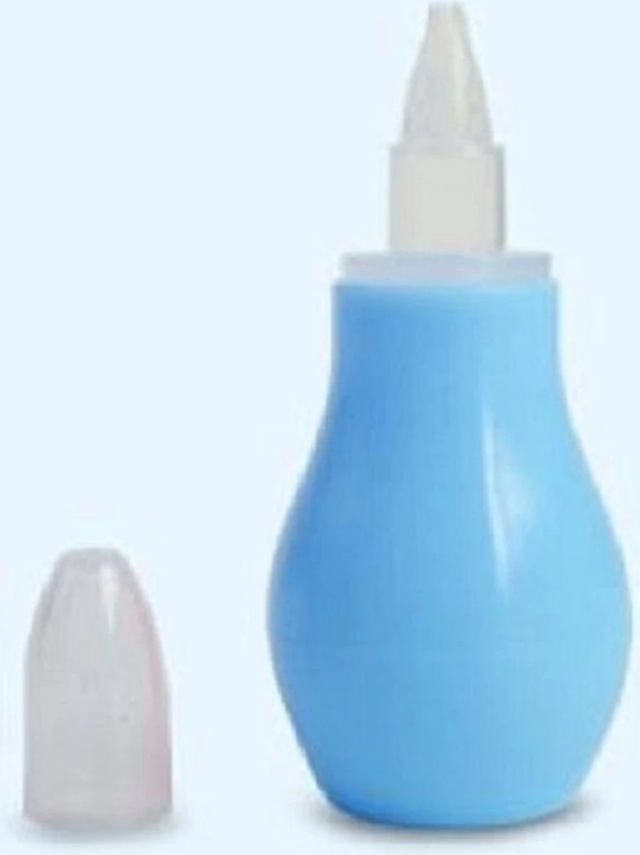 Neusreiniger Voor Baby En Kind - Neuspompje - Nose Cleaner - Nasal Aspirator - Neuszuiger - Blauw 2 Neusreiniger Voor Baby En Kind - Neuspompje - Nose Cleaner - Nasal Aspirator - Neuszuiger - Blauw - Afbeelding 2