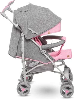 Lionelo Irma - Buggy - Wandelwagen- Lichte 7kg - Tot 15 Kg - Geveerde Wielen - 360° - Tot 5 Jaar - Opbergmand - Verstelbare Handgreep - Snel Inklapsysteem - Compact Formaat -Babyartikelen Winkel 898x1200 2