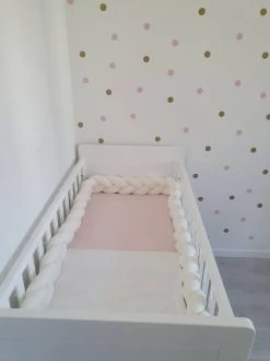 IL BAMBINI Gevlochten Baby Bed Bumper Treccia - Bedomrander - Box Omrander - Hoofdbeschermer - Boxrand - Bedbumper - Stootrand - Boxomrander - (3 Meter) Wit 10 IL BAMBINI Gevlochten Baby Bed Bumper Treccia - Bedomrander - Box Omrander - Hoofdbeschermer - Boxrand - Bedbumper - Stootrand - Boxomrander - (3 Meter) Wit -Babyartikelen Winkel 899x1200 19