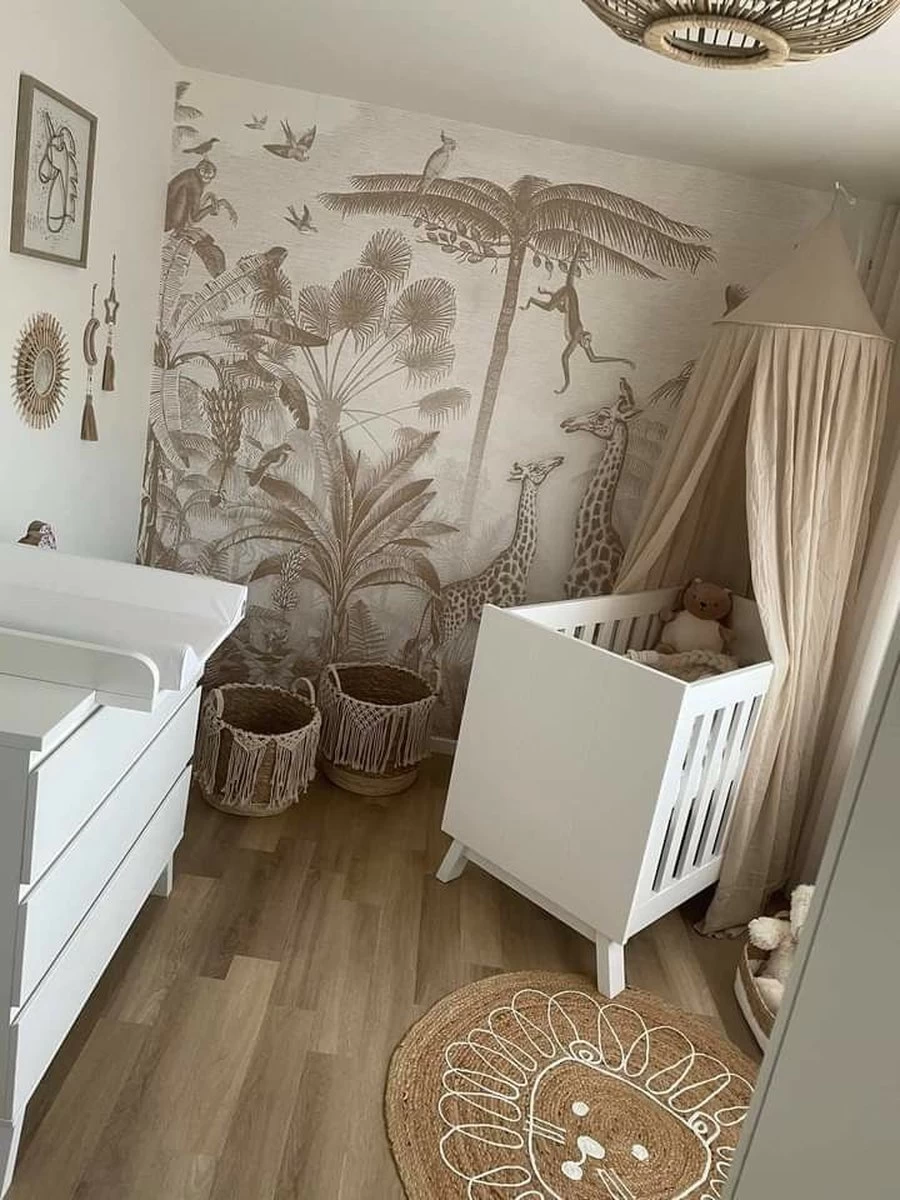 Deryan Baby Klamboe Vintage 245cm - Kinderklamboe - Hemeltje- Nougat 3 Deryan Baby Klamboe Vintage 245cm - Kinderklamboe - Hemeltje- Nougat - Afbeelding 3