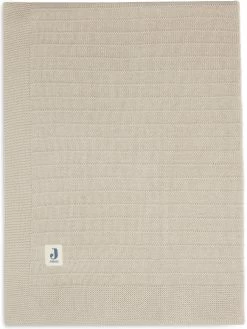 Jollein Baby Deken Wieg Pure Knit - Nougat - GOTS