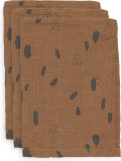 Jollein Baby Hydrofiel Washandje Spot - Caramel - 3 Stuks -Babyartikelen Winkel 901x1200 7