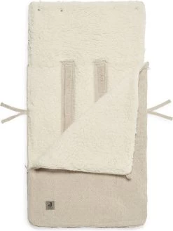 Jollein Voetenzak Voor Autostoel & Kinderwagen - Bliss Knit - Nougat -Babyartikelen Winkel 902x1200 1