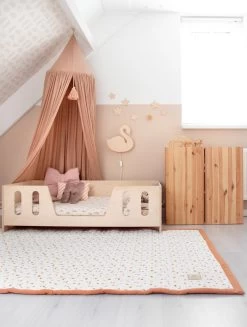 Love By Lily - Groot Speelkleed - Sunny Clovers - City Size - 150x120cm -Babyartikelen Winkel 906x1200