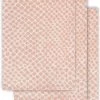 Jollein Baby Hydrofiel Washandje Snake - Pale Pink - 3 Stuks