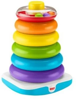 Fisher Price Fisher-Price Stapelringen - Grote Kleurenringpiramide -Babyartikelen Winkel 922x1200