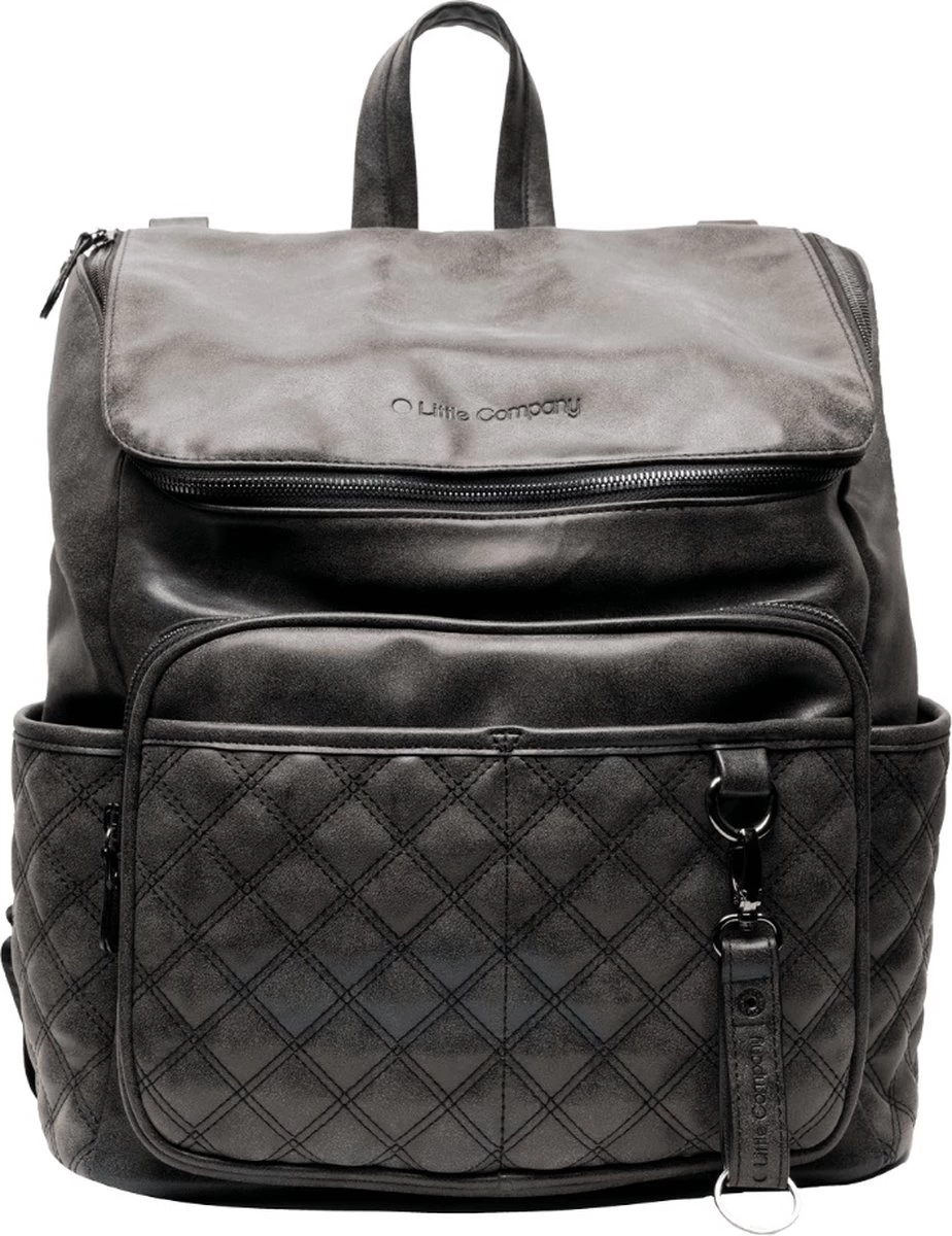 Little Company Lisbon Quilted Luiertas - Zwart 1 Little Company Lisbon Quilted Luiertas - Zwart