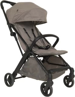 Prénatal Compact Buggy - Traploos Verstelbare Rugleuning - Inklapbaar Met 1 Hand - Plooibuggy - Taupe -Babyartikelen Winkel 925x1200 1