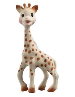 Sophie De Giraf - Bijtspeelgoed - 100% Natuurlijk Rubber - In Wit Rode Geschenkdoos -Babyartikelen Winkel 934x1200
