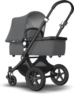 Bugaboo Cameleon 3 Plus Kinderwagen Met Stoel En Wieg - Zwart / Gemȇleerd Grijs -Babyartikelen Winkel 936x1200 2