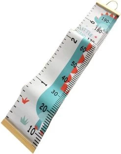 Vitamo Groeimeter Dino - Dinosaurus - Dieren - Canvas Stof En Hout - Kinderkamer Decoratie - Babykamer Accessoires - Wanddecoratie - Kraamcadeau -Babyartikelen Winkel 937x1200 8